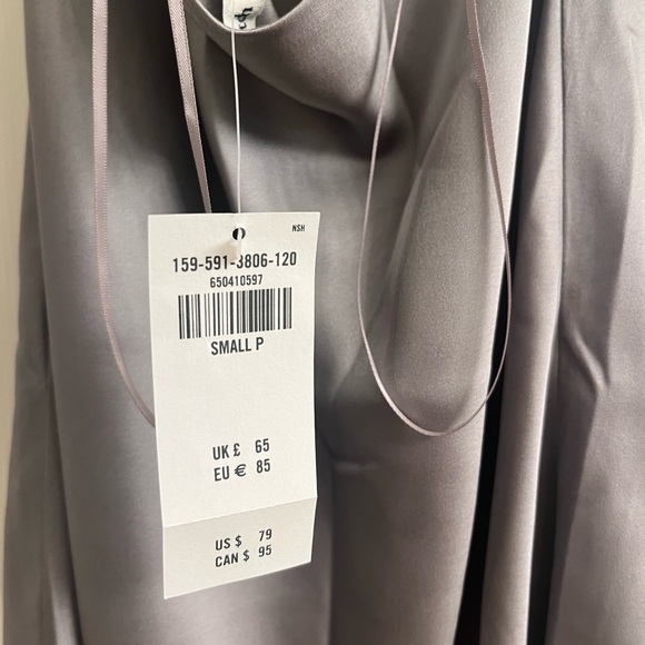 Abercrombie Cowl Neck Slip Mini Dress - Picture 2 of 5